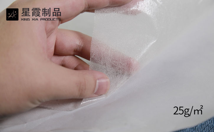帶離型紙PA熱熔膠網(wǎng)膜