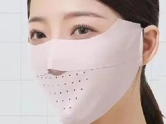 冰絲防曬口罩面罩-錦氨高彈布用熱熔膠膜膠條