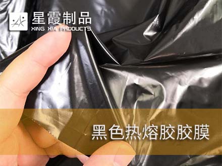 黑色熱熔膠膜-熱熔膠網(wǎng)膜-雙面粘合襯